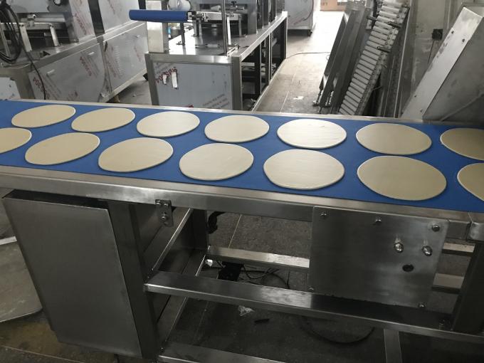 1000 - Linea di produzione piana del pane di 15000 pc/ora con la superficie di brillamento di sabbia