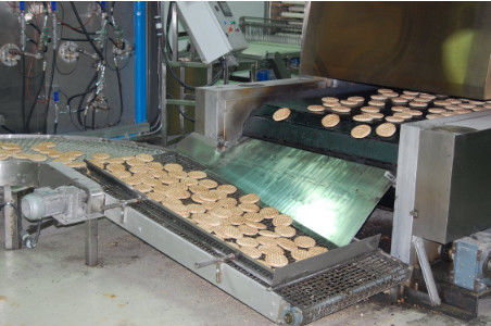 Linea automatica del pane della pita del CE larghezza della cinghia da 850 millimetri con il sistema di rivestimento della pasta fornitore