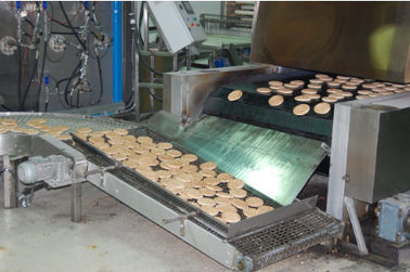Porcellana Linea automatica del pane della pita del CE larghezza della cinghia da 850 millimetri con il sistema di rivestimento della pasta fabbrica